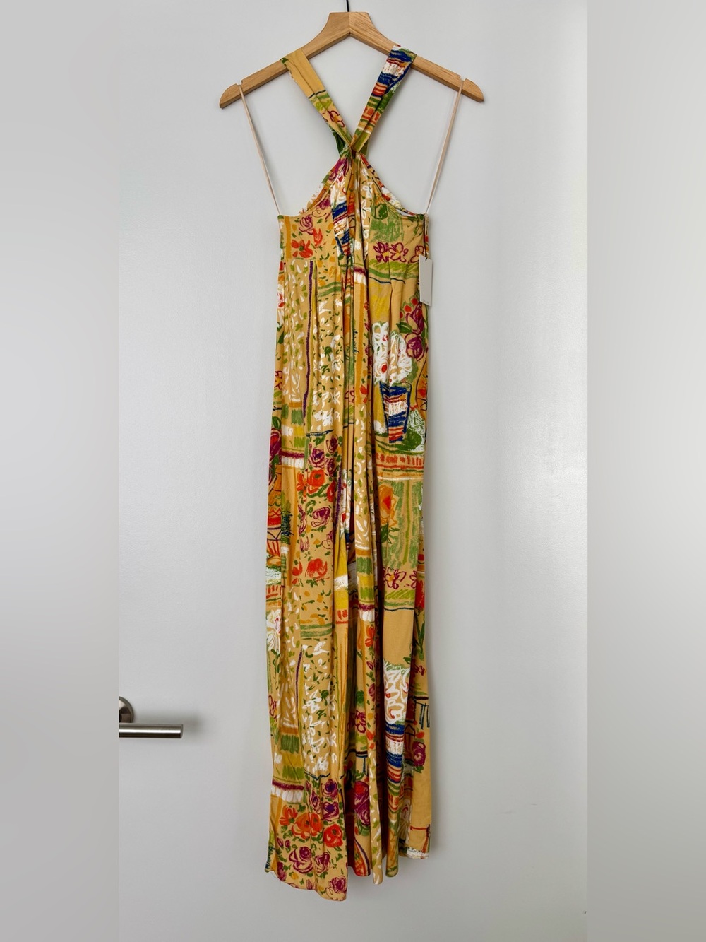 COLLINA STRADA Sasha Dress | potted plant AW 2020 Collection